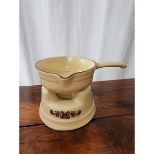 Vintage Pfaltzgraff Village Butter‎ Warmer 2 piece set 116 & 117